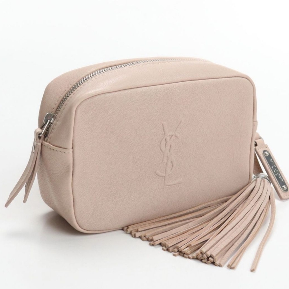 Saint Laurent Lou camera bag marble pink limited edition handbag